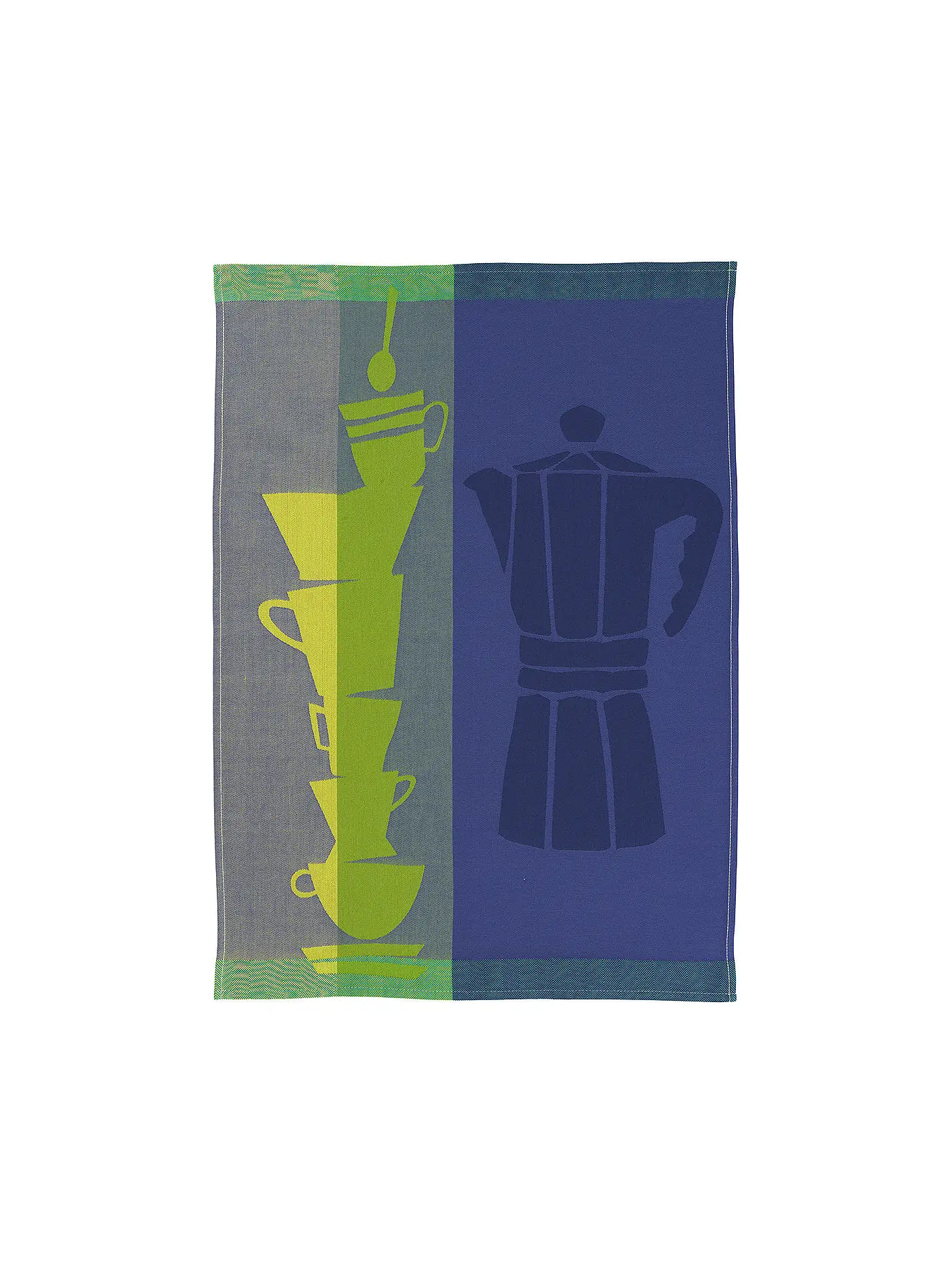 SANDER | Geschirrtuch CAFE 50x70cm Aqua | grün